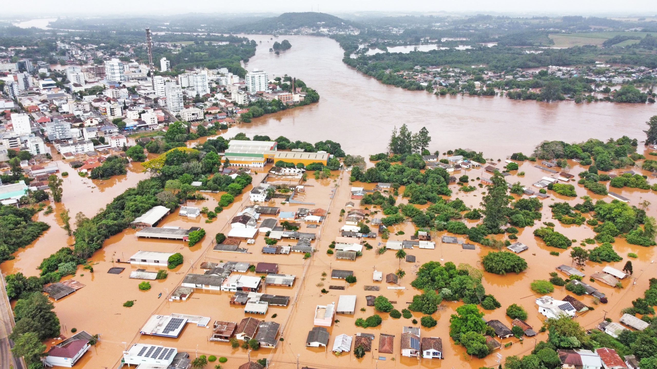 Enchentes no Rio Grande do Sul